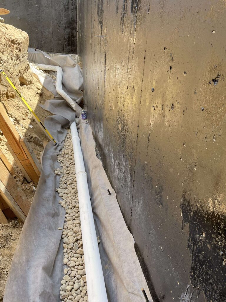 Interior & Exterior Drain Installation​