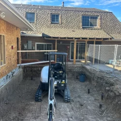 Addition Piers Installed