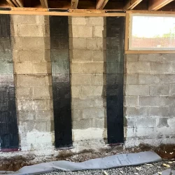 Carbon CMU Walls