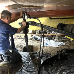 Crawl Space Helical Pier Copy