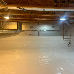 Crawl Space With Insulation