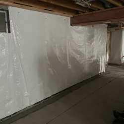 Drain Installed With Flexi-Wall 2