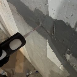 Epoxy Being Pushed In