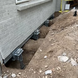 Galvanized Piers With Steel