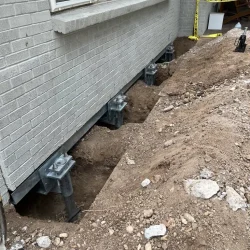 Galvanized Piers With Steel
