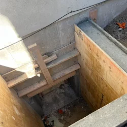Large Concrete Egress Window Well