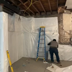 Moisture Barrier Interior Walls 2