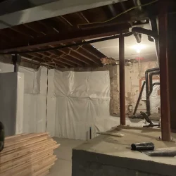New Beam & Moisture Barrier