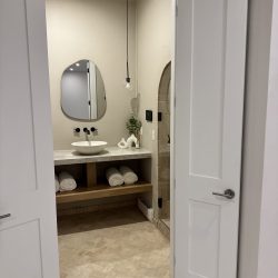 The Bathroom Is In