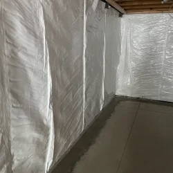 TopDrain Installed With Flexi-Wall