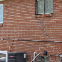 Vertical Wall Crack