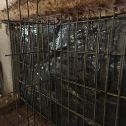 Wall Rebar With Moisture Barrier