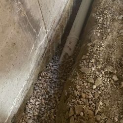 Interior & Exterior Drain Installation​
