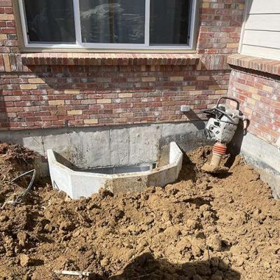 Window well installation